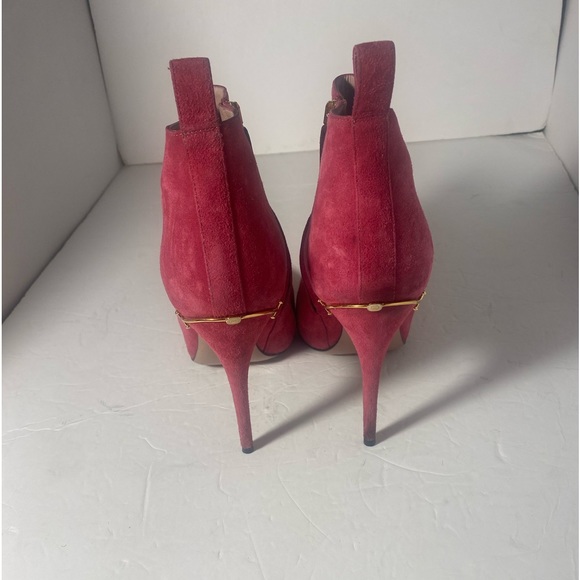 GUCCI Horsebit Accent Suede Boots Size: US 9 IT 39 - Picture 6 of 10